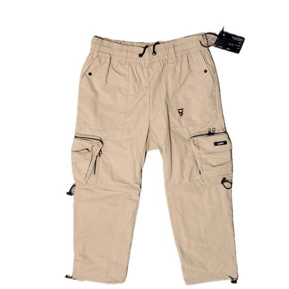 The Anti-Order Tech Track Jogger Pants XL NWT Bone Convertible Cargo Techwear - Picture 2 of 5